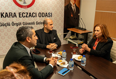 Ankara Eczacı Odasını Ziyaret Ettik