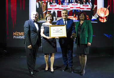 12. Altın Havan Ödülleri Eczacılık Hizmet Kategorisinde 2022 Yılı Altın Havan Kazananı Olduk
